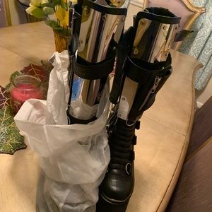 Women’s Gladiator Platform Mirrored Boot